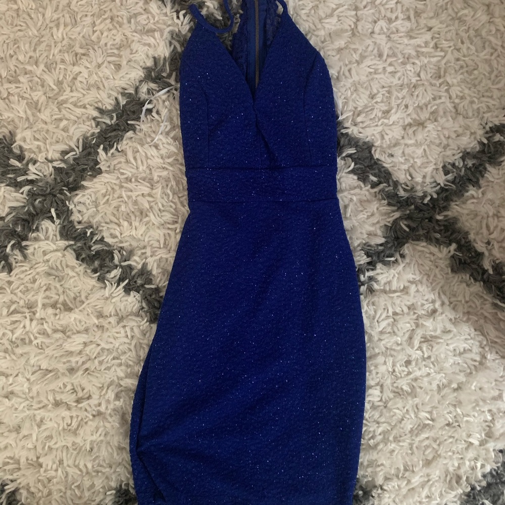 windsor - blue sparkly dress